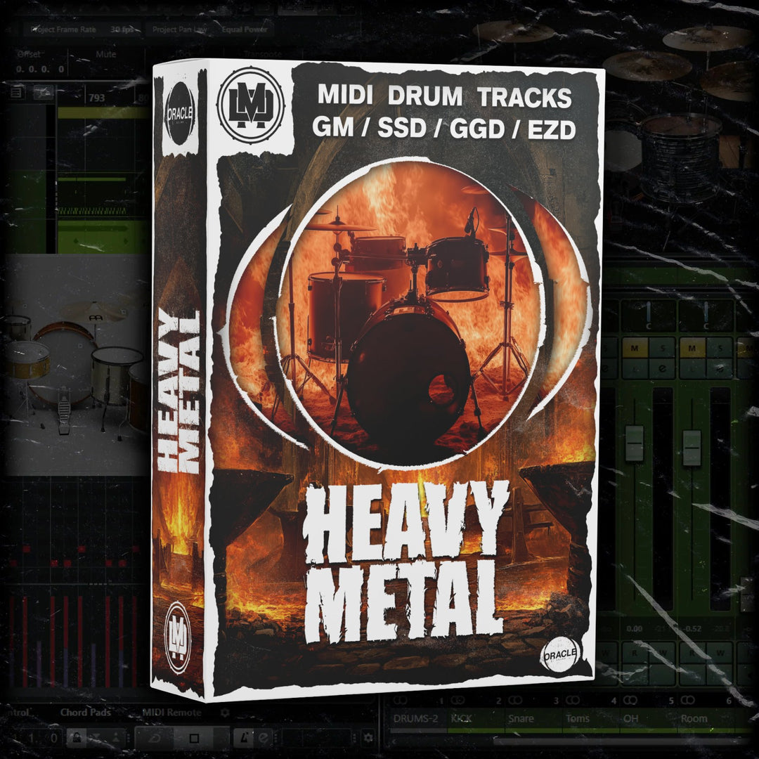 HEAVY METAL 11 SONG DRUM MIDI PACK - DRUMMIDI.COM